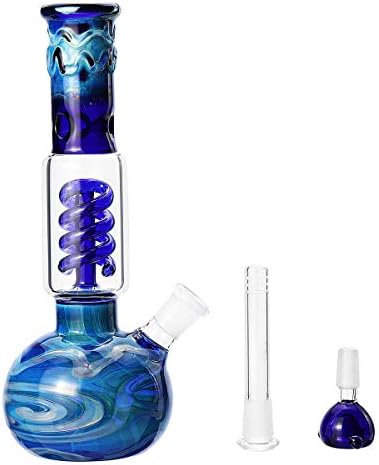 SgooYi Home Decorative Bottle Blue Vase 11Inch
