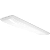 ANTLUX 4FT LED Flush Mount Puff Lights 60W, 6600 Lumens, 4000K Neutral White, 48 Inch Integrated Low Profile Flushmount Linear LED Cloud Ceiling Light Fixture for Kitchen, Laundry