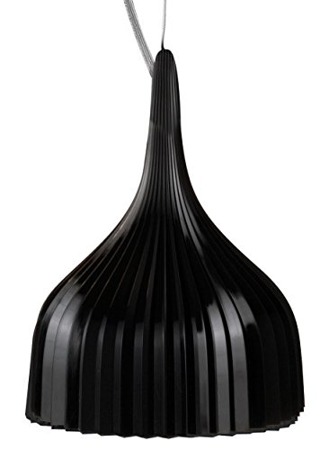 Kartell 09040Q8 E Lamp, Plastic, Black