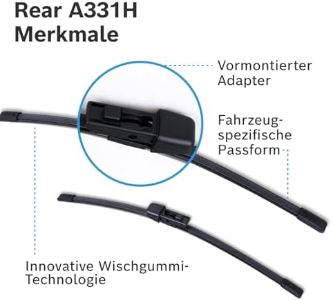 Aerotwin Heckwischblatt A331H - Länge 330 mm