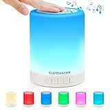 ELEPOWSTAR Smart Touch Night Light with Bluetooth