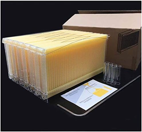 XBTECH Beekeepers Flow Frames with 7 Pcs Kit Tubes Beehive Beekeeping Frames Kit uncontaminated pure Beehive Tools to Drain The Honey Out,7pcs