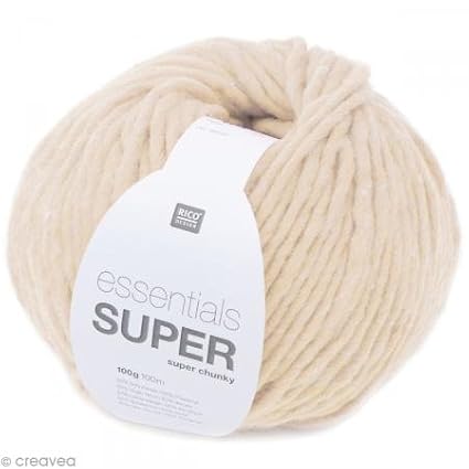 Wollweiss Wunderbare Schnellstrick Lana Para Sus Proyectos Modischen Rico Essentials Super Chunky Fb 01 Materiales Hogar Y Cocina Westparkcleaners Com