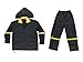 CLC Custom Leathercraft Rain Wear R103L Black Nylon 3-Piece Rain Suit, Large