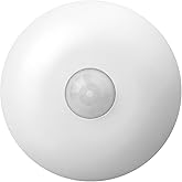 ECOELER PIR Ceiling Sensor Switch, Hard-Wired Occupancy Motion Sensor with Slim Design, 360 Degree Field of View High Bay Ceiling Motion Sensor, White, UL &amp; FCC Listed