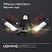 Hocinderal led Garage Light 8000LU 6500K Daylight White