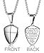 LOYALLOOK Black Cross Necklace for Women Bible Verse Cross Pendant Meaningful Religious Chain Stainless Steel American Flag Cross Pendant Chain