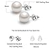 Cat Eye Jewels S925 Sterling Silver Box Chain Freshwater Shell Pearl Pendant Necklace & Earrings Set C001