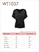 Made By Johnny MBJ WT1037 V Neck Short Sleeve Dolman Top with Side Shirring XXXL Wine