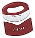 KitchenAid Classic Mezzaluna with Stainless Steel Blade and Protective Sheath, Red