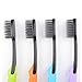 Cand Ultra Soft Adult Toothbrush, Bamboo Charcoal Bristle, Pack of 8