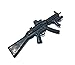 1/6 Scale MP5SD5 Submachine Gun SWAT H&K German Miniature Toy Guns Model Fit for 12