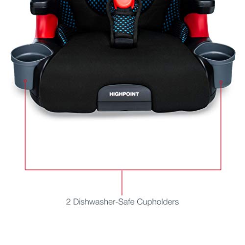 Britax Highpoint 2Stage BeltPositioning Booster Car Seat, Teal