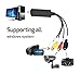 Jancane USB 2.0 Audio/Video Converter – Digitize and Edit Video from Any Analog Source Including VCR, VHS, DVDthumb 1