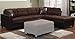 Coaster Home Furnishings Mallory Reversible Sectional Chocolate