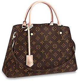 LLVV Women's Monogram canvas Montaigne MM Shoulder Bag
