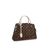 LLVV Women's Monogram canvas Montaigne MM Shoulder Bag