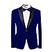 Cloudstyle Mens 2-Piece Suit Peaked Lapel One Button Tuxedo Slim Fit Dinner Jacket & Pants