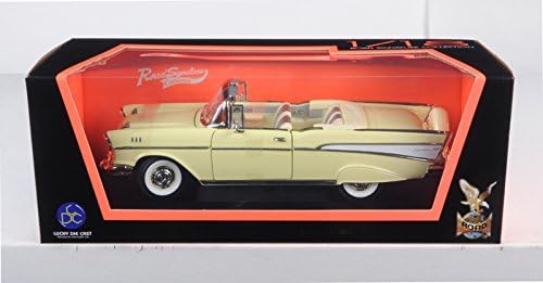 1957 Chevrolet Bel Air Convertible Cream 118 By Road Signature 92108