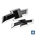 Billet Bowtie Emblem Combo Kit (Front + Rear) 2015-2018 Chevy Tahoe, Chevrolet Suburban (Black)