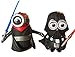 Minions Star Wars Action Figures | 4 pcs CosPlay Toys Set | Bonus Keychain included | By ToysoutletUSA