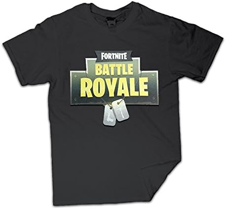 American Traders Battle Royale Fornite Black Kids T-Shirt