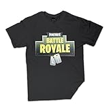 American Traders Battle Royale Fornite Black Kids T-Shirt