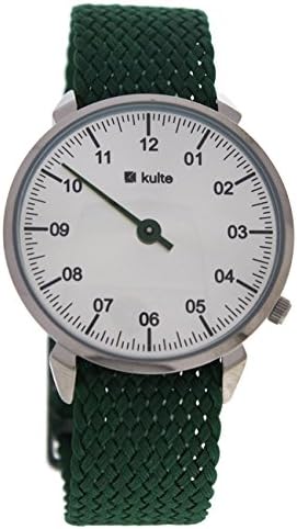 KUTPGRN Fresh Mint - Silver/Green Nylon Strap Watch
