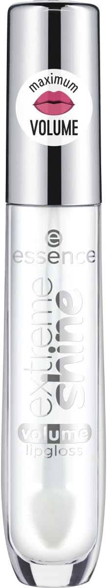 essence extreme shine volume lipgloss 5ml shiny dewy translucent lip gloss