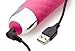 Personal Massager for Women and Men by Pink Things - Best Wand Massager with Electric Pulse and Vibration for Self Massage. Rechargeable, Wireless and Waterproof for Shower Massage