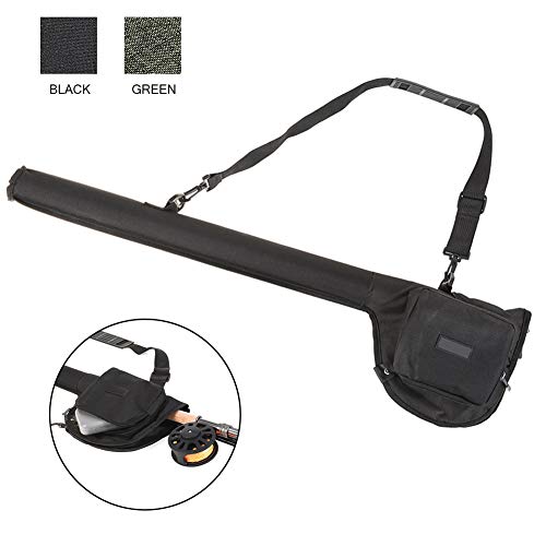 Fishchun Sac De Canne à Pêche En Toile, Caisses De Tubes De Rangement Pour Moulinet à Canne Portable, Sac De Pêche à La…
