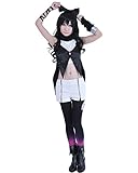 Miccostumes Women's Blake Belladonna Cosplay Costume (S, Black)