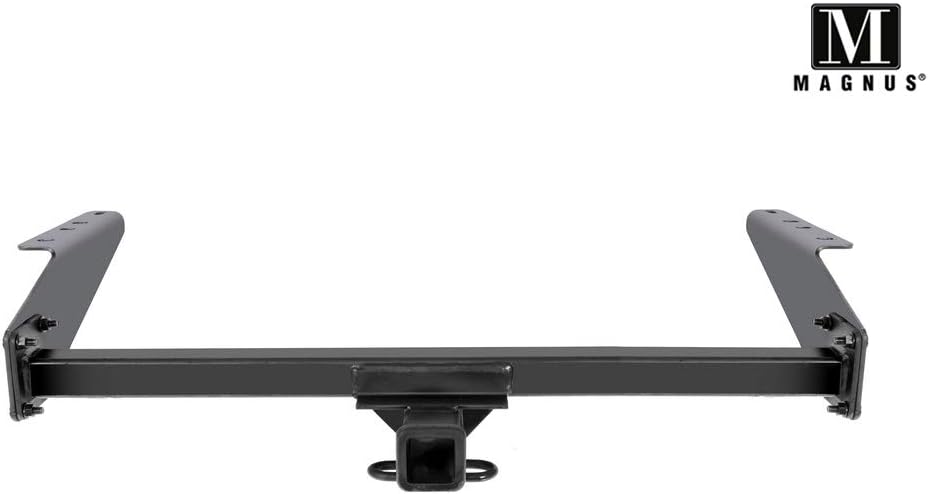 APS Class 3 Tow Trailer Hitch Rear Receiver Towing Hitch Combo with Cover Kit (Hitch Cover Included) OE Style 2 Inches Receiver Tube Compatible with 1985-2005 Chevy Astro GMC Safari