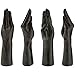 Doc Johnson Titanmen - The Hand with Removable Vac-U-Lock Compatible Handle - F-Machine and Harness Compatible - Dildo with Removable Handle - Black