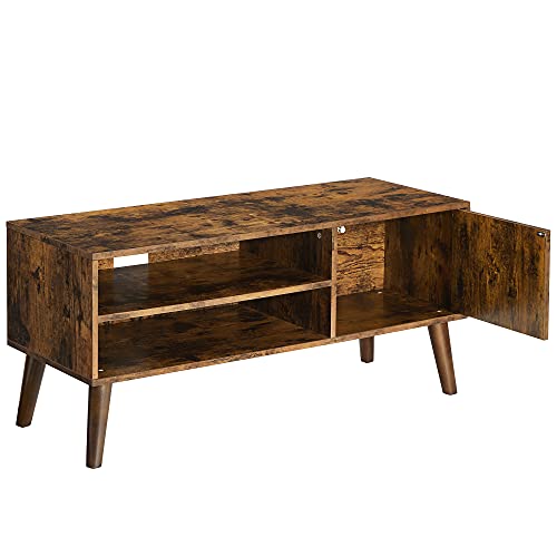 VASAGLE Retro TV Stand, TV Console, MidCentury Modern Entertainment