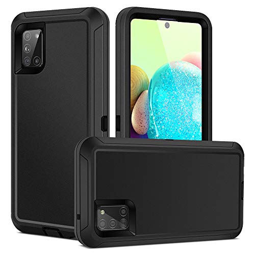 Jelanry Case for Samsung Galaxy A71 5G, Heavy Duty Rugged Dual