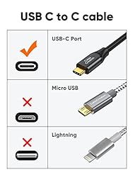 CableCreation USB C to C Cable 3FT, 10Gbps High