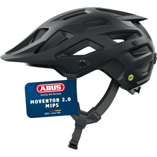 ABUS MTB-Helm Moventor 2.0 MIPS - Fahrradhelm mit Aufprallschutz für den Geländeeinsatz auf dem Mountainbike - All-Mountain-Helm für Damen und Herren