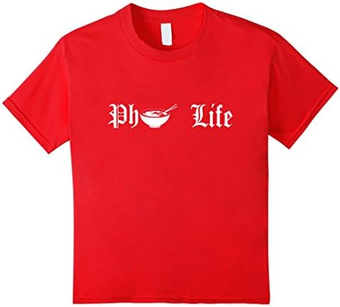 Kids Pho "Thug" Life T-Shirt - Regular Fit 4 Red
