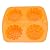 4 Flower Shape Silicone Cake Mold