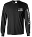 Made USA Flag Subdued Banner Longsleeve Shirt - Black - XL