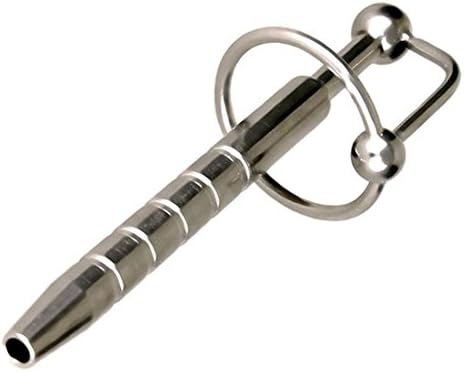 The Bondage Locker Penis Plug with 5 Stimulation Grooves, 125 mm