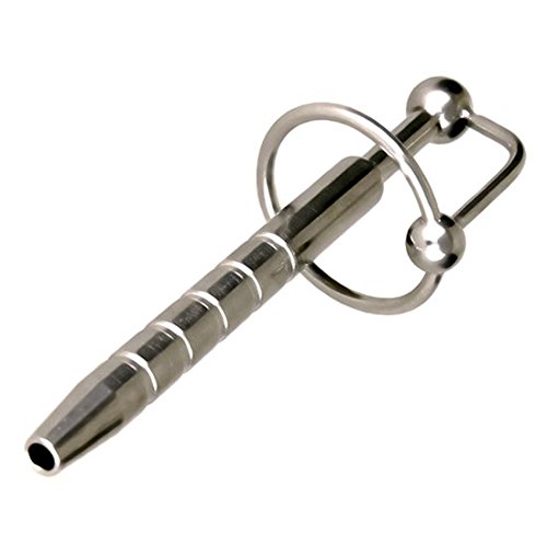 The Bondage Locker Penis Plug with 5 Stimulation Grooves, 125 mm