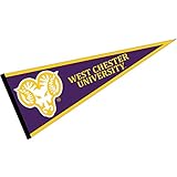 College Flags and Banners Co. West Chester Golden Rams Pennant