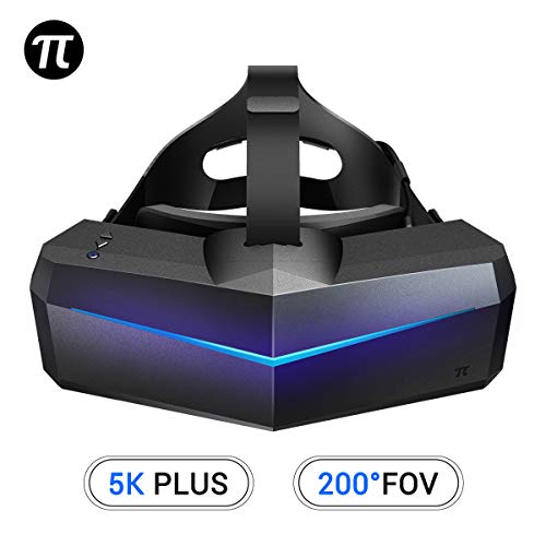 Pimax 5K Plus VR Virtual Reality Headset with Wide 200°FOV, Dual