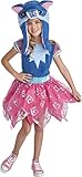 Animal Jam Happy Rowdy Wolf Girl's Costume Large