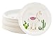 Disposable Plates - 80-Count Paper Plates, Llama Party Supplies for Appetizer, Lunch, Dinner, and Dessert, Kids Birthdays, 9 x 9 Inches
