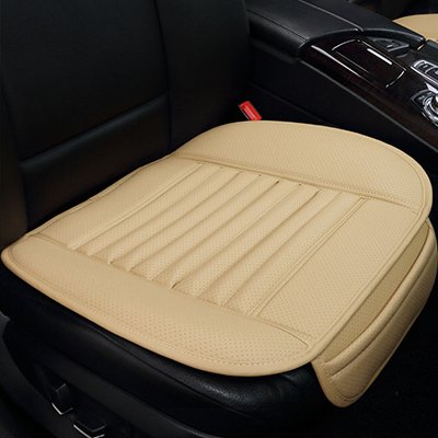 Easybuy India 1pcs Car Seat Cover Pu Leather Bamboo Charcoal