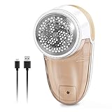 AMFOCUS Lint Remover Portable Lint Shaver Sweater Shaver, Power Cord Removeable, Rechargeable Fabric Shaver Clothes Lint Fuzz Pill Fluff Remover (2018 Upgraded Version)