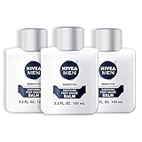 NIVEA Men Sensitive Post Shave Balm 3.3 Fluid Ounce (Pack of 3)